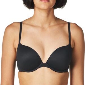 NWT Calvin Klein Perfectly Fit Push-Up Plunge Memory Touch Bra Size 36A